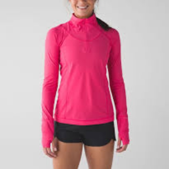 Lululemon sunaway runaway boom juice 1/4 zip,